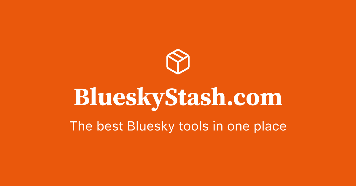 A screenshot of Bluesky Stash